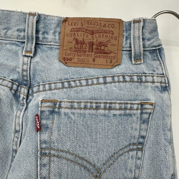 Vintage LEVIS 550 Baggy Women’s Dad Jeans‎ 24 Faded Creased USA Y2K size small - Picture 6 of 16